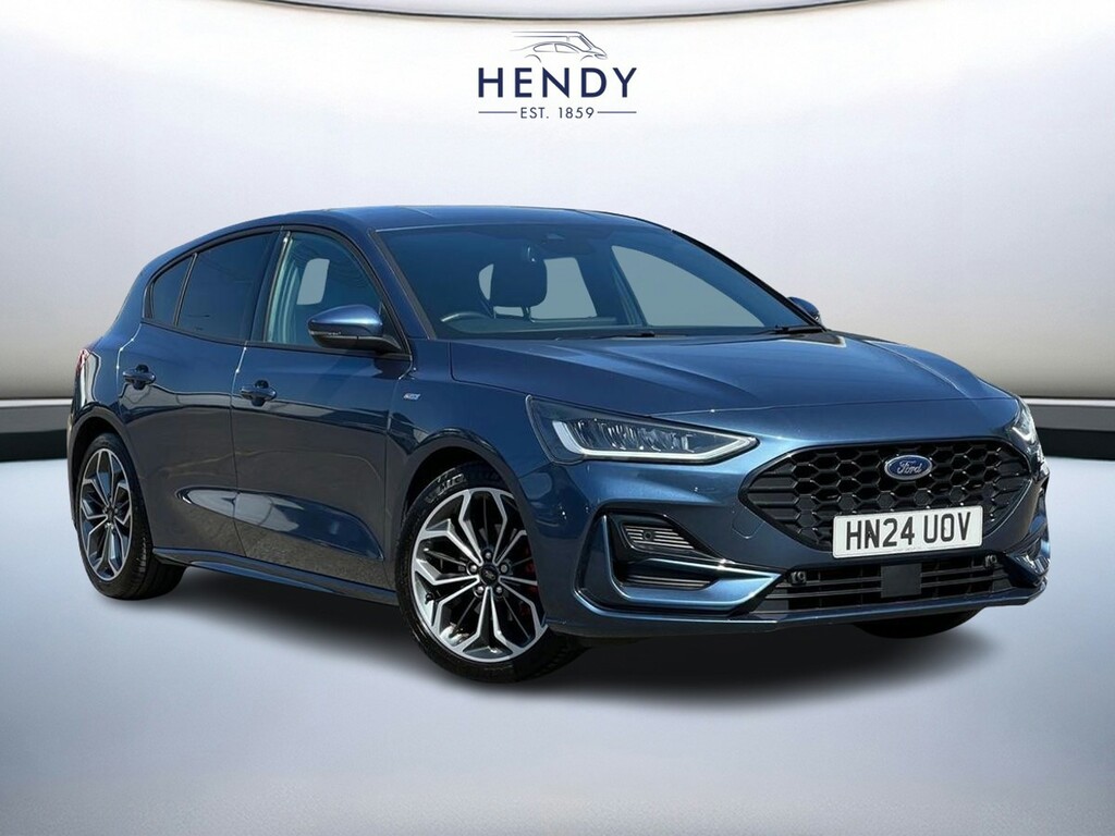 Ford Focus 1.0 Ecoboost Hybrid Mhev St-line X Blue
