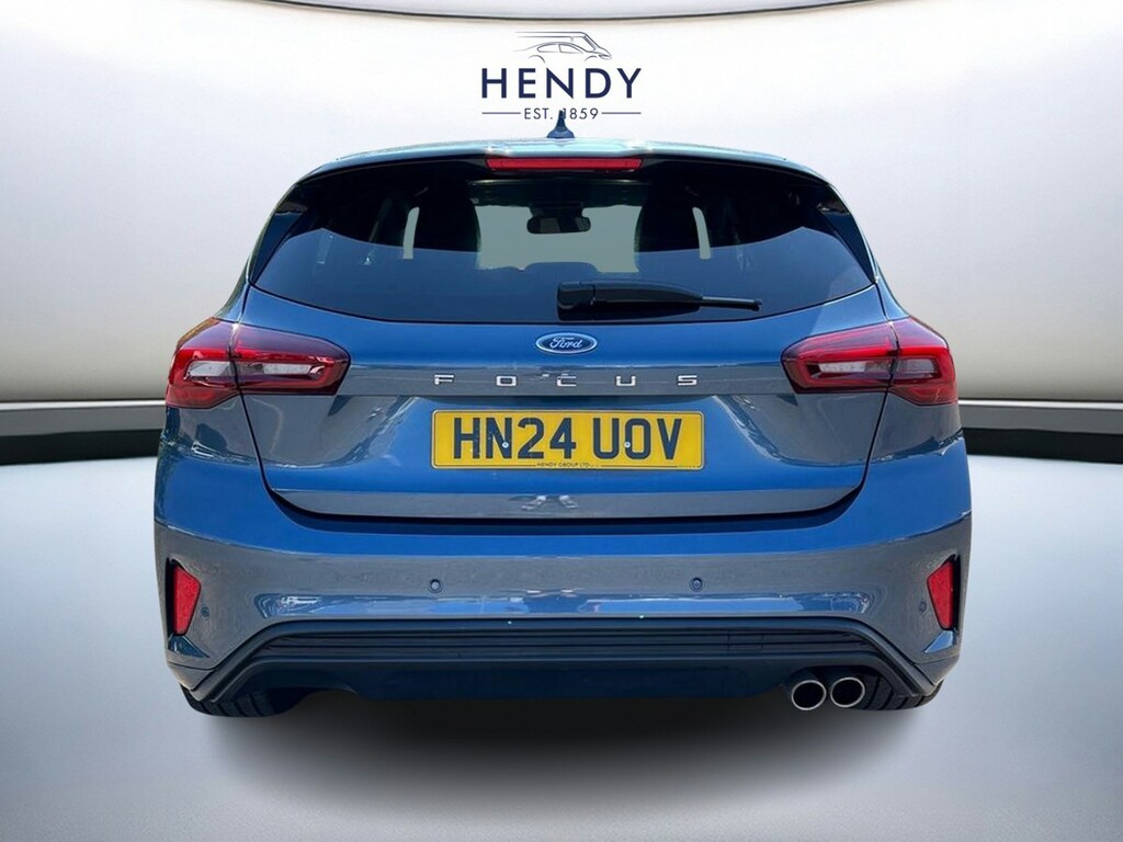Ford Focus 1.0 Ecoboost Hybrid Mhev St-line X HN24UOV Blue #5