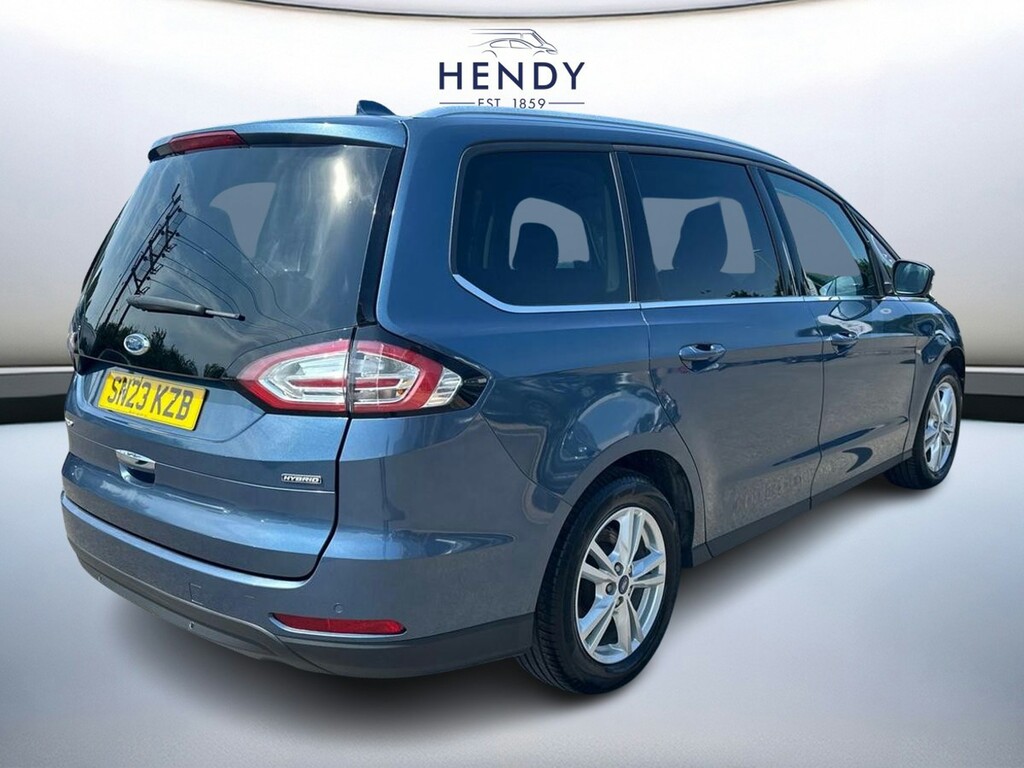 Ford Galaxy 2.5 Fhev 190 Titanium Cvt Blue #4
