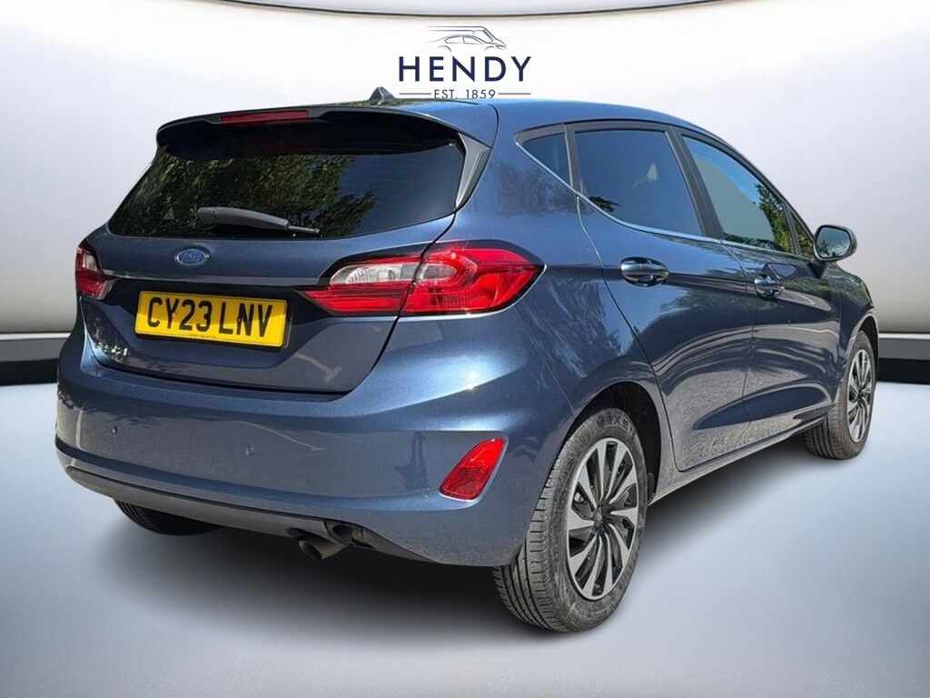 Ford Fiesta 1.0 Ecoboost Titanium CY23LNV Blue #4