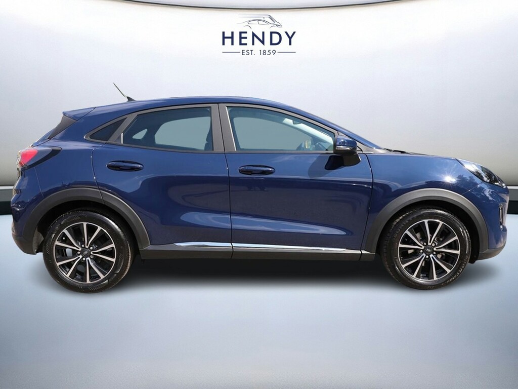 Ford Puma 1.0 Ecoboost Hybrid Mhev 155 Titanium HX23MYW Blue #2