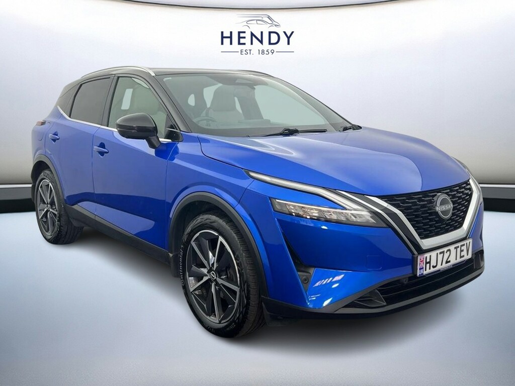 Nissan Qashqai 1.3 Dig-t Mh 158 Tekna Xtronic Blue