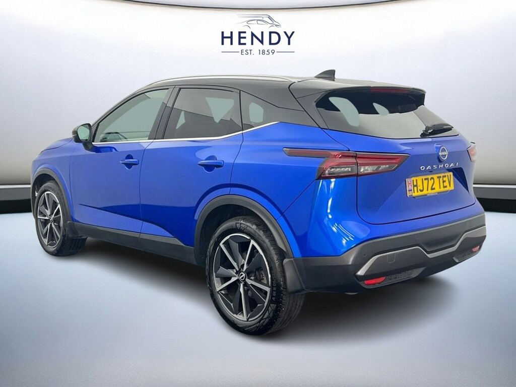 Nissan Qashqai 1.3 Dig-t Mh 158 Tekna Xtronic Blue #6