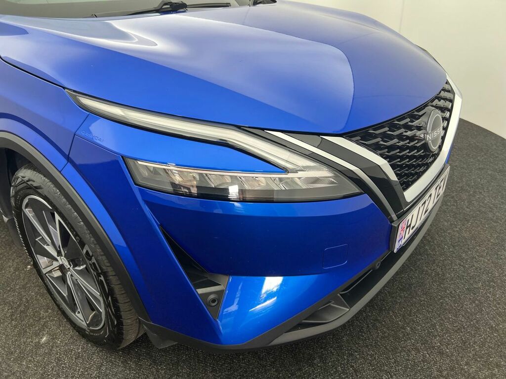 Nissan Qashqai 1.3 Dig-t Mh 158 Tekna Xtronic Blue #3