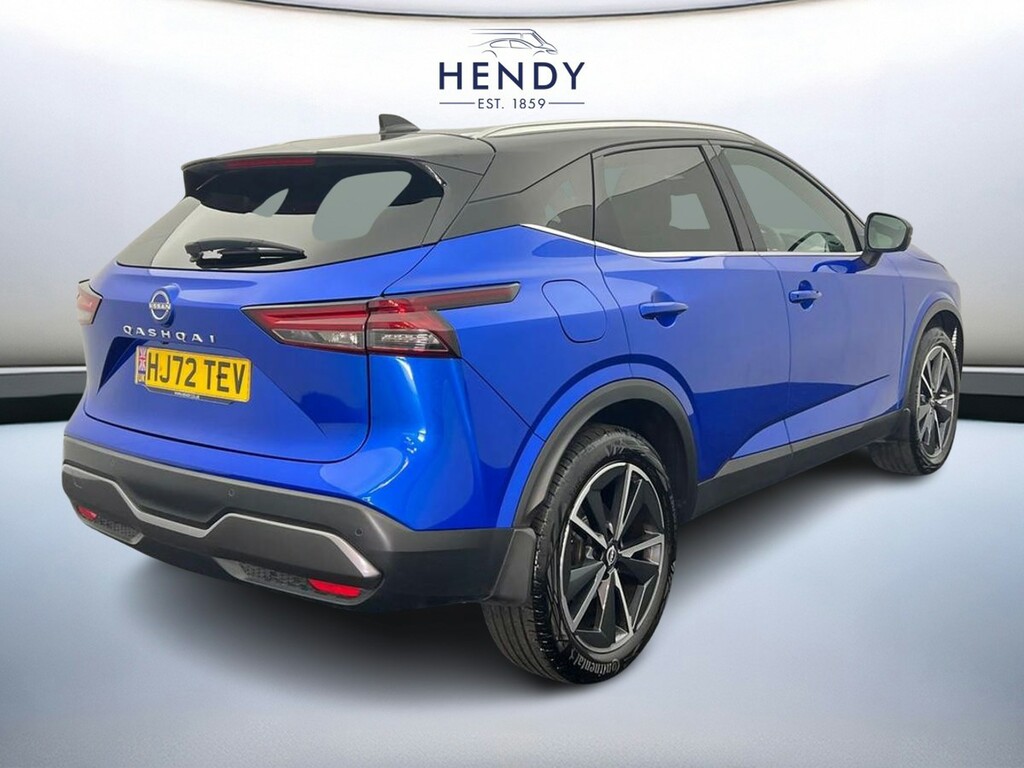 Nissan Qashqai 1.3 Dig-t Mh 158 Tekna Xtronic Blue #4