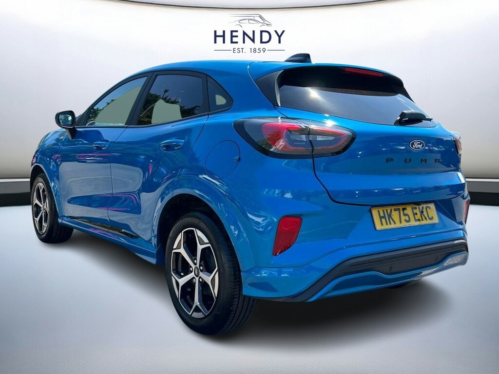 Ford Puma 1.0 Ecoboost Hybrid Mhev St-line HK75EKC Blue #6