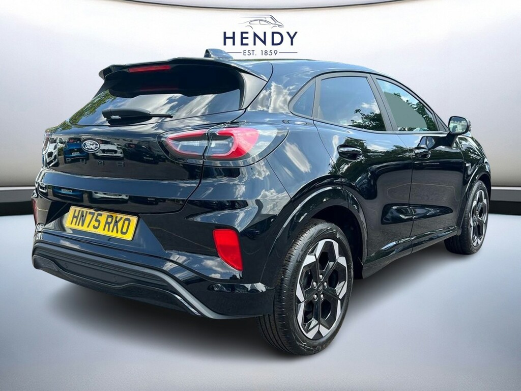 Ford Puma 1.0 Ecoboost Hybrid Mhev St-line X Dct HN75RKO Black #4