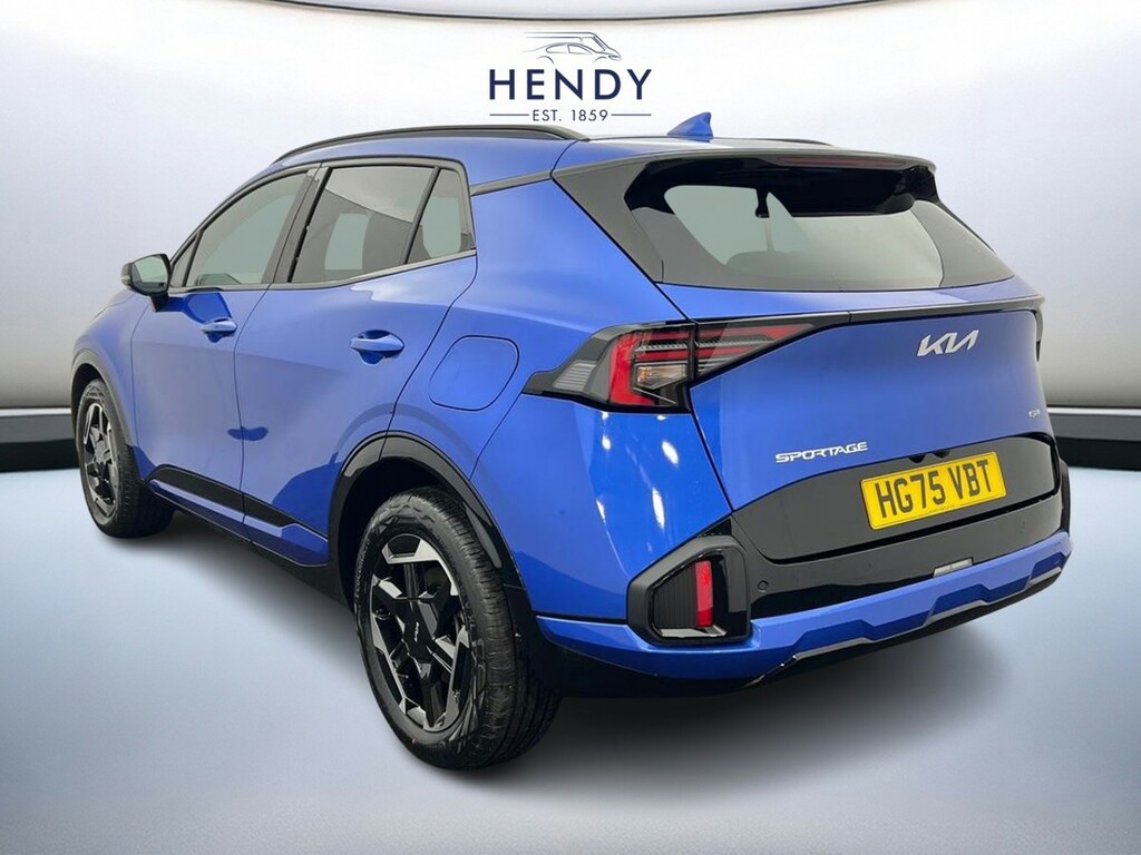 Kia Sportage 1.6T Gdi Gt-line Dct HG75VBT Blue #6