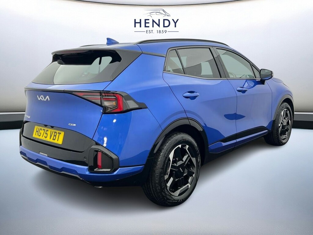 Kia Sportage 1.6T Gdi Gt-line Dct HG75VBT Blue #4