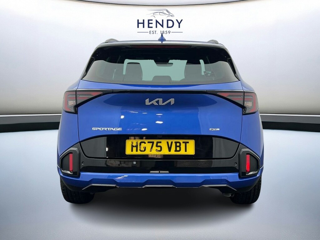 Kia Sportage 1.6T Gdi Gt-line Dct HG75VBT Blue #5