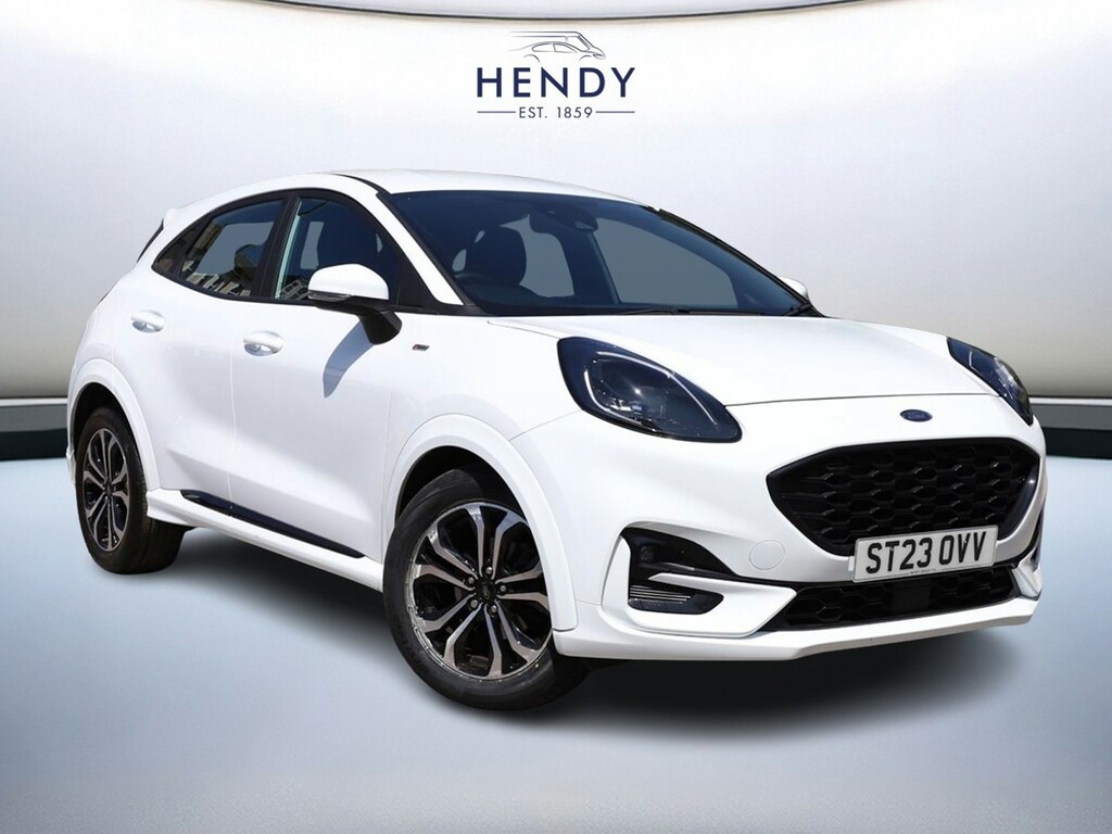 Ford Puma 1.0 Ecoboost Hybrid Mhev St-line White