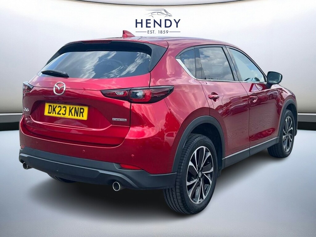 Mazda CX-5 2.0 E-skyactiv G Mhev Exclusive-line DK23KNR Red #4