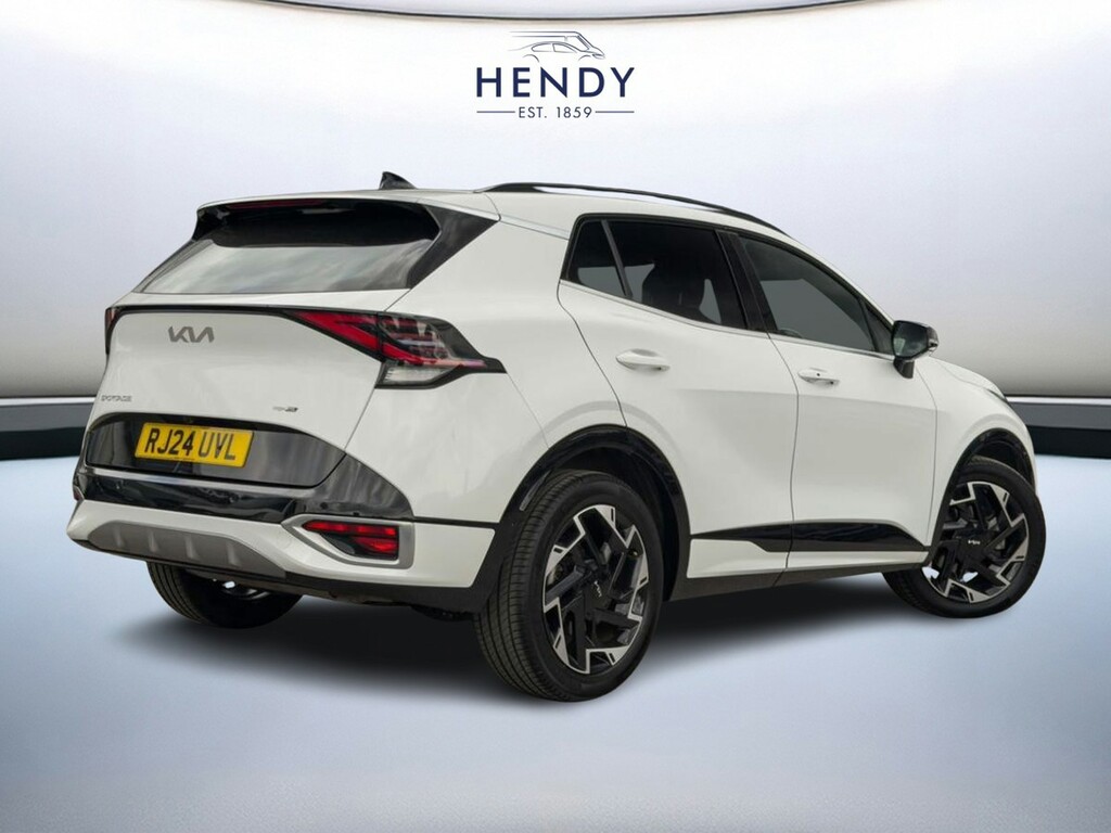 Kia Sportage 1.6T Gdi 157 48V Isg Gt-line Dct RJ24UVL White #4