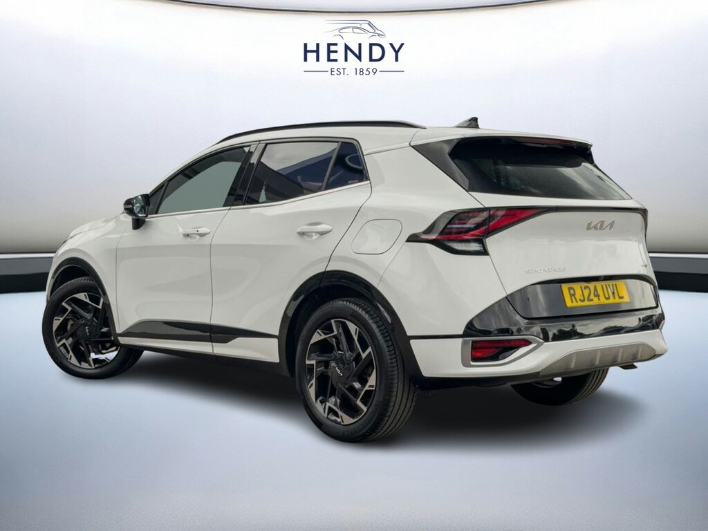 Kia Sportage 1.6T Gdi 157 48V Isg Gt-line Dct RJ24UVL White #6