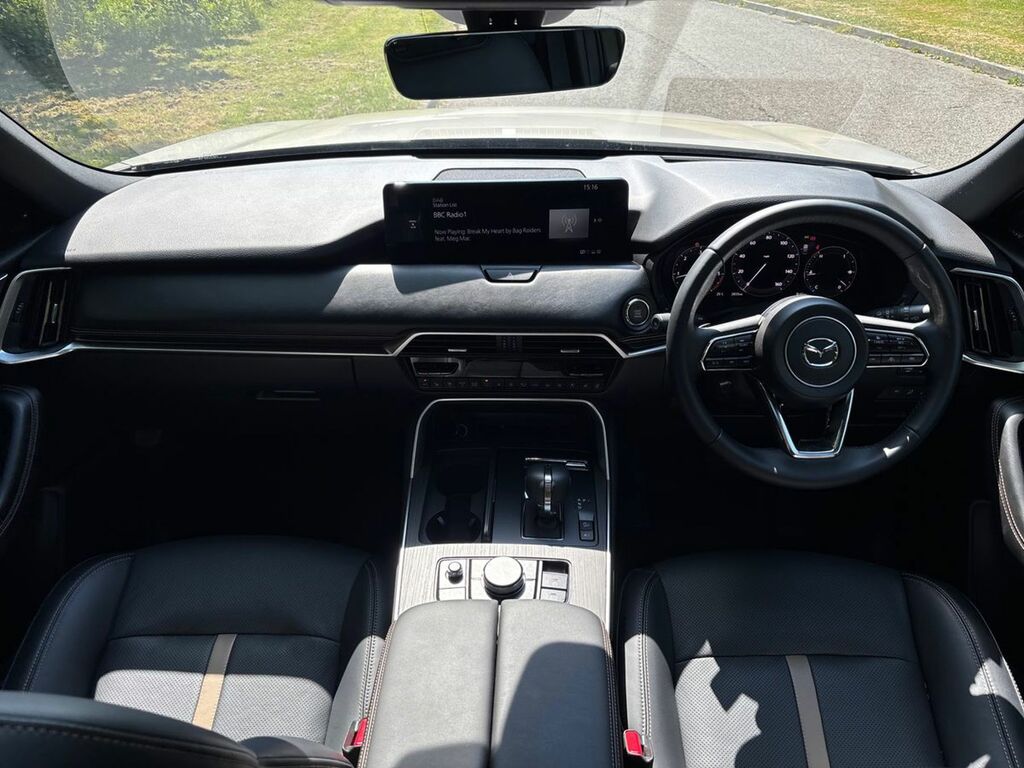Mazda CX-80 3.3D Exclusive-line Awd White #3