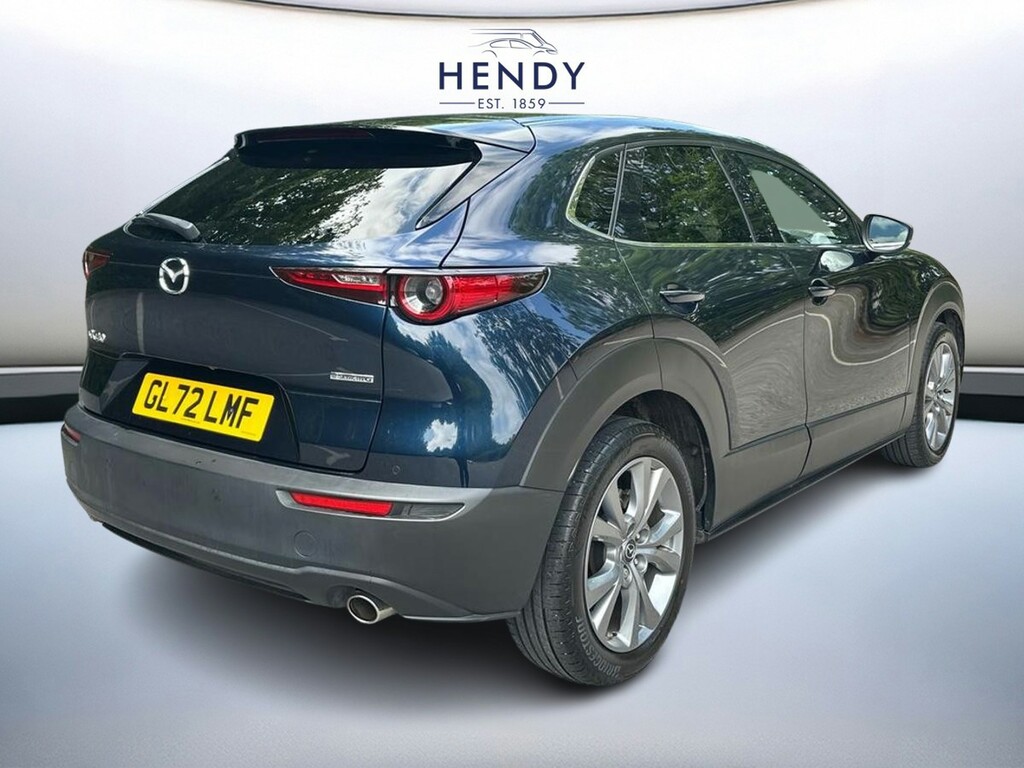 Mazda CX-30 2.0 E-skyactiv G Mhev Gt Sport Blue #4