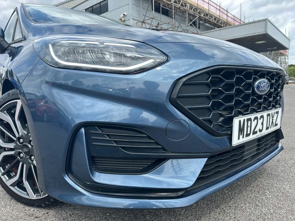 Ford Fiesta 1.0 Ecoboost Hybrid Mhev 125 St-line X Blue #3