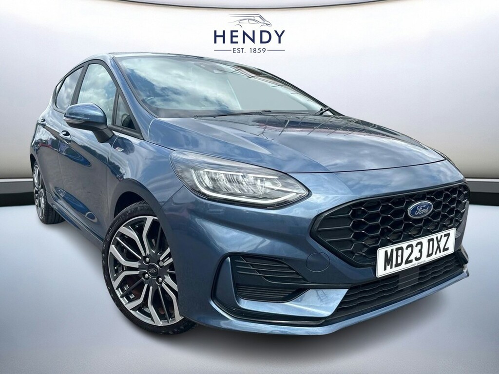 Ford Fiesta 1.0 Ecoboost Hybrid Mhev 125 St-line X Blue