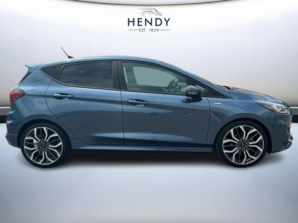 Ford Fiesta 1.0 Ecoboost Hybrid Mhev 125 St-line X Blue #2