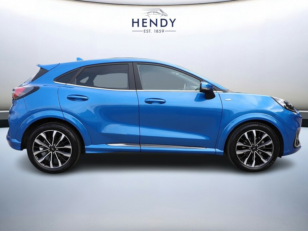 Ford Puma 1.0 Ecoboost Hybrid Mhev 155 St-line Vignale Blue