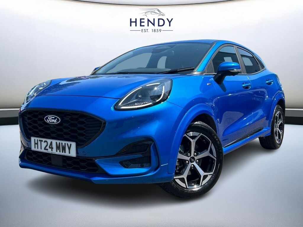 Ford Puma 1.0 Ecoboost Hybrid Mhev St-line HT24MWY Blue #3