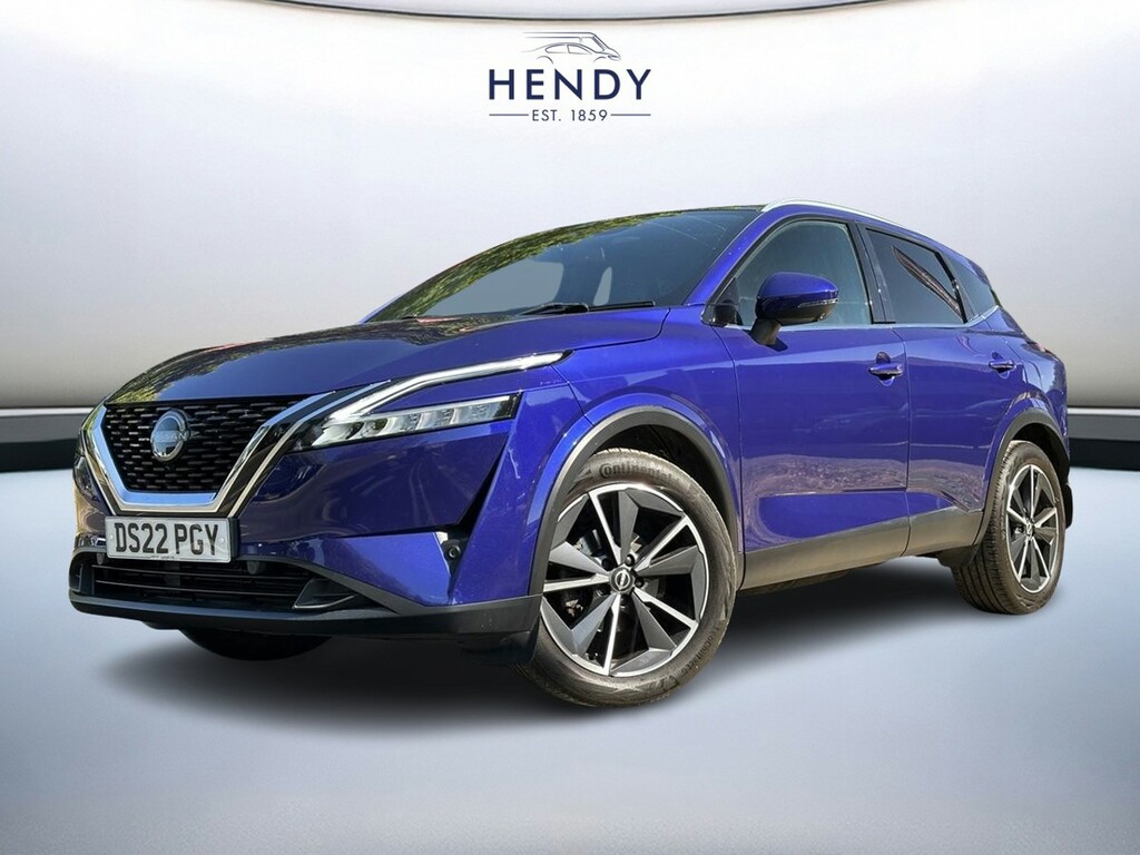 Nissan Qashqai 1.3 Dig-t Mh 158 Tekna Xtronic DS22PGY Blue #4