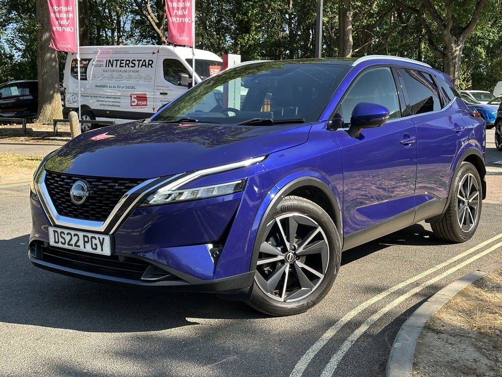 Nissan Qashqai 1.3 Dig-t Mh 158 Tekna Xtronic DS22PGY Blue #5