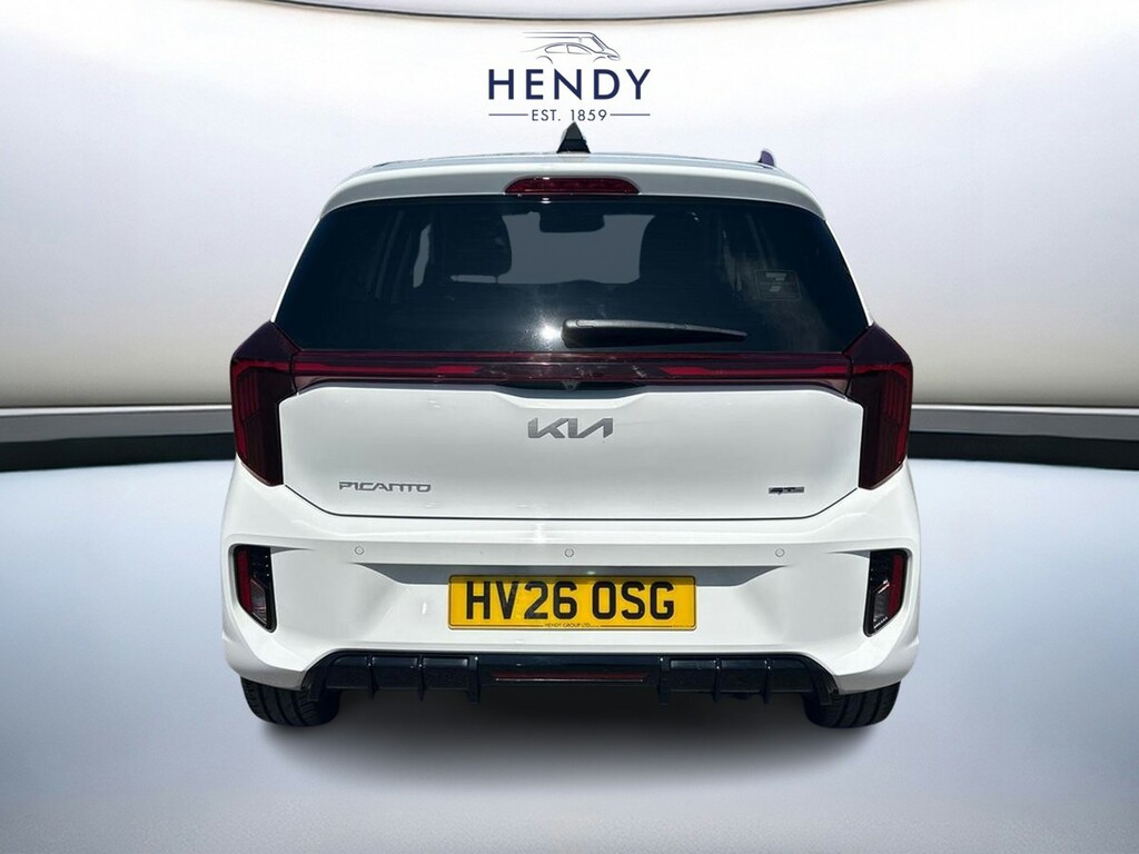 Kia Picanto 1.0 Gt-line White #5