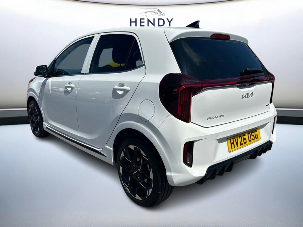 Kia Picanto 1.0 Gt-line White #6