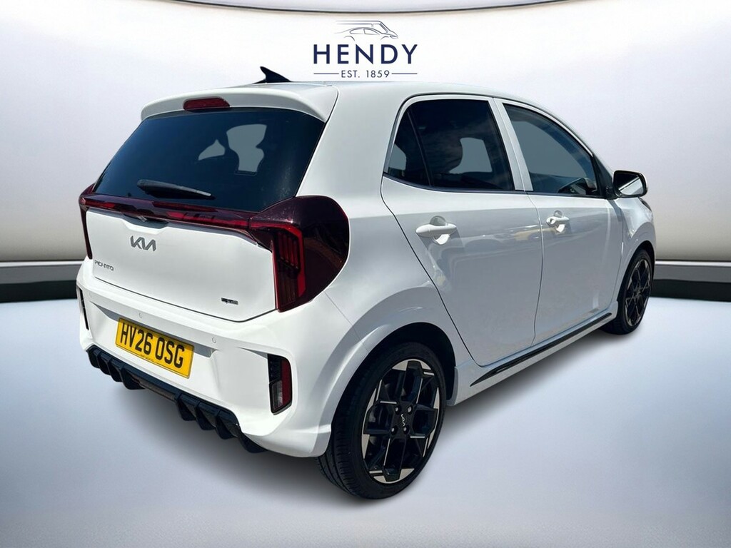 Kia Picanto 1.0 Gt-line White #4