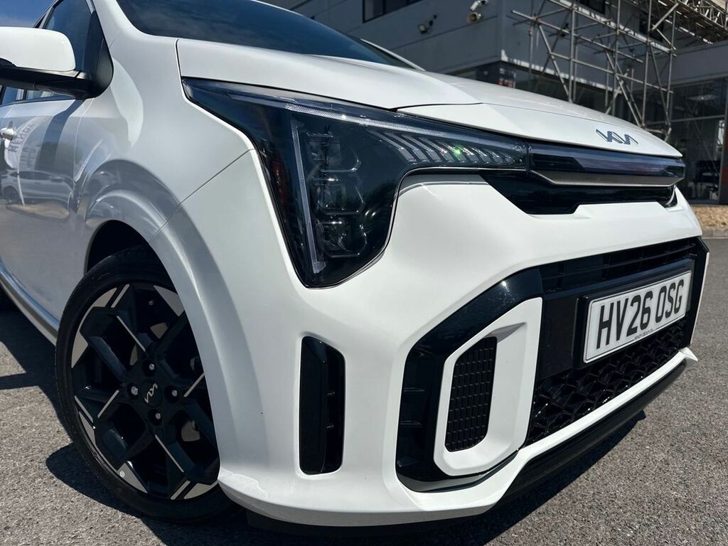 Kia Picanto 1.0 Gt-line White #3