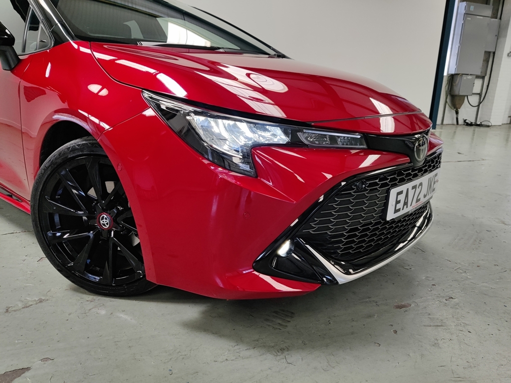 Toyota Corolla 1.8 Vvt-i Hybrid Gr Sport Cvt Red #3