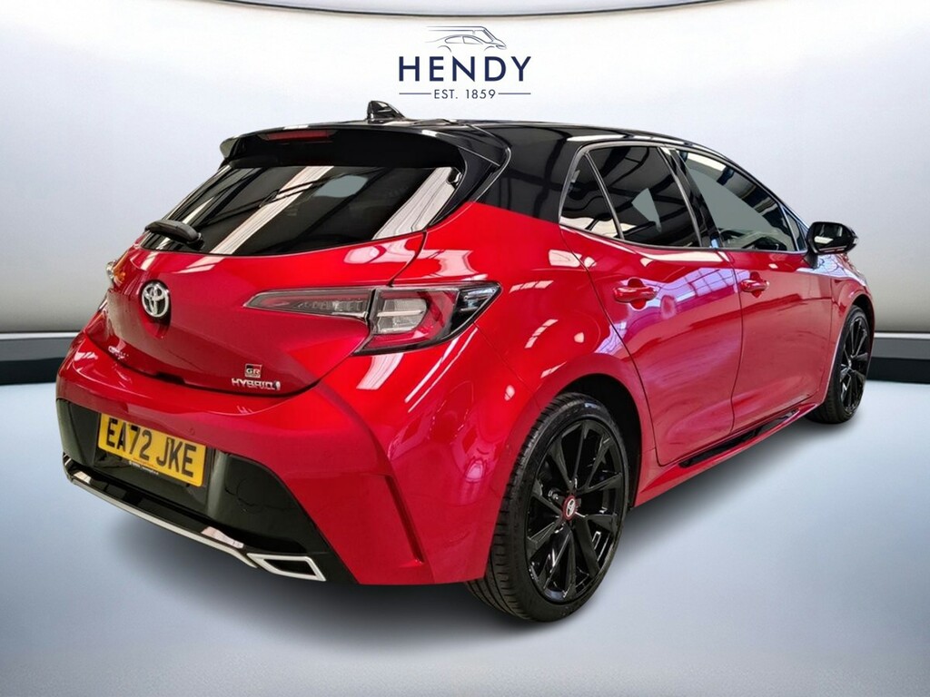 Toyota Corolla 1.8 Vvt-i Hybrid Gr Sport Cvt Red #4