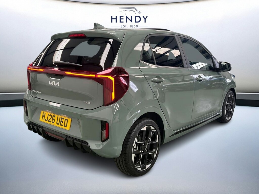 Kia Picanto 1.0 Gt-line S HJ26UEO Green #4