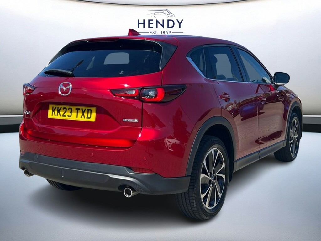 Mazda CX-5 2.0 E-skyactiv G Mhev Exclusive-line KK23TXD Red #2