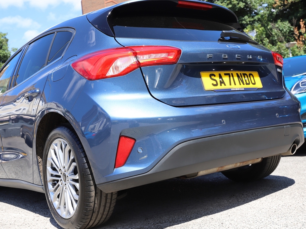 Ford Focus 1.0 Ecoboost Hybrid Mhev 125 Titanium X Ed Blue #4