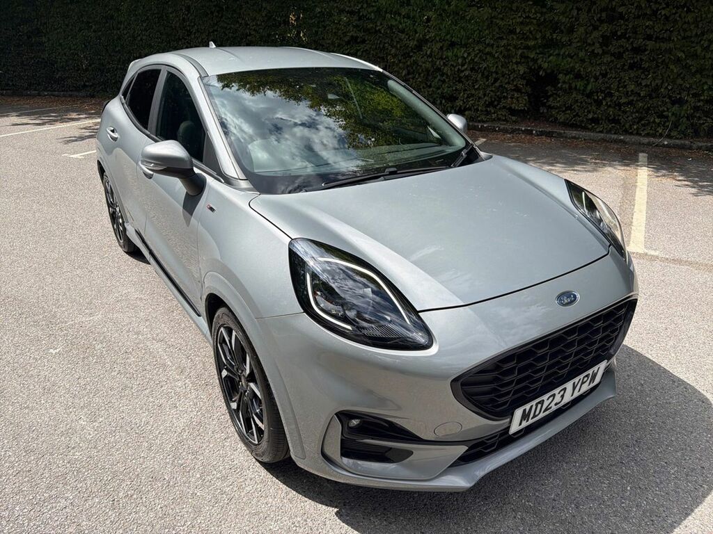 Ford Puma 1.0 Ecoboost Hybrid Mhev 155 St-line X MD23YPW Silver #2