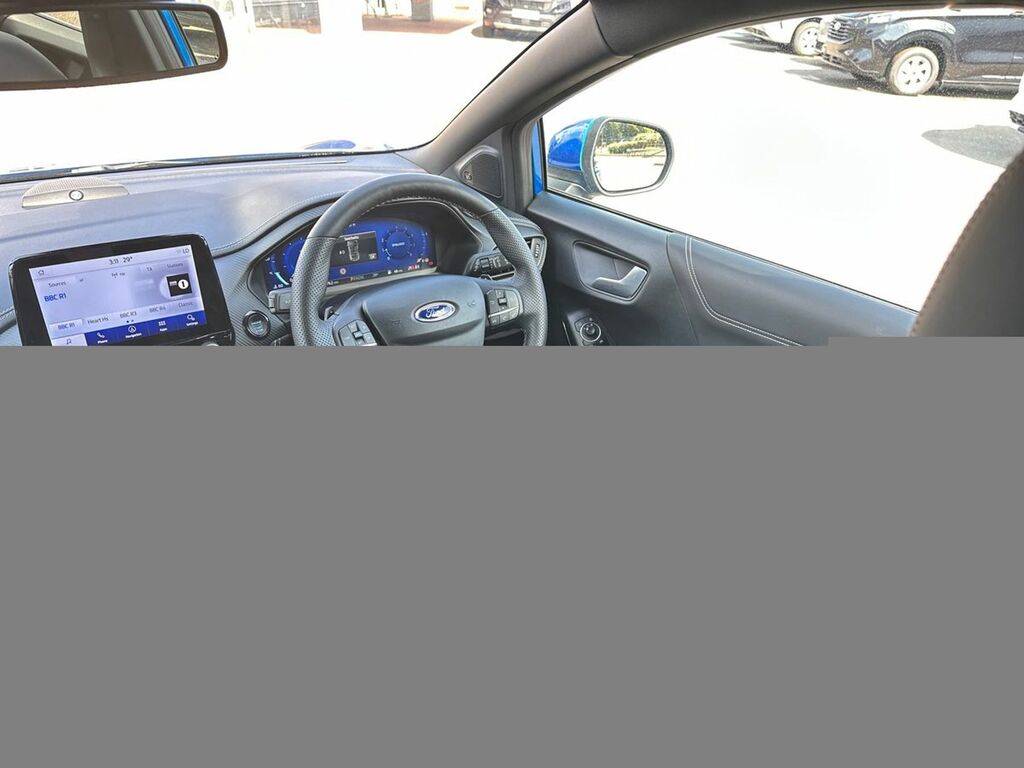 Ford Puma 1.0 Ecoboost Hybr Mhev 155 St-line Vignale Dct FV72VUA Blue #6