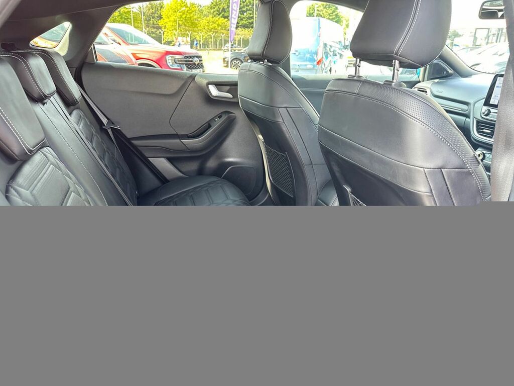 Ford Puma 1.0 Ecoboost Hybr Mhev 155 St-line Vignale Dct FV72VUA Blue #4