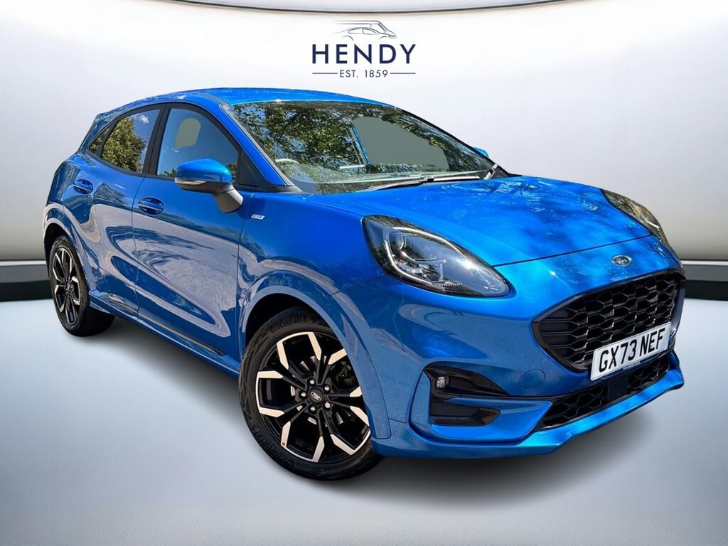 Ford Puma 1.0 Ecoboost Hybrid Mhev St-line X Blue