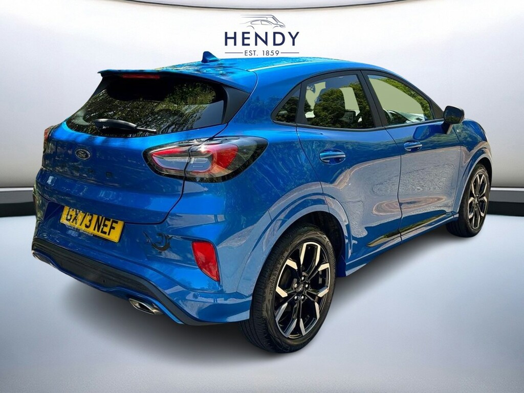 Ford Puma 1.0 Ecoboost Hybrid Mhev St-line X GX73NEF Blue #5