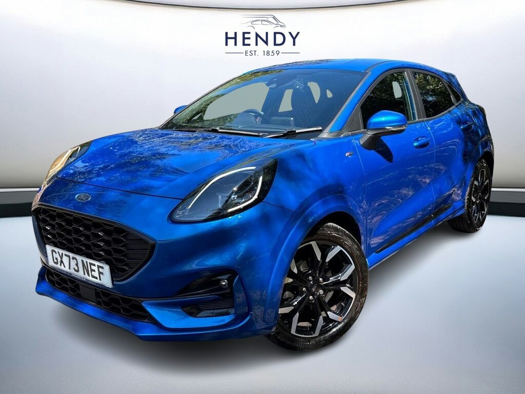Ford Puma 1.0 Ecoboost Hybrid Mhev St-line X GX73NEF Blue #6