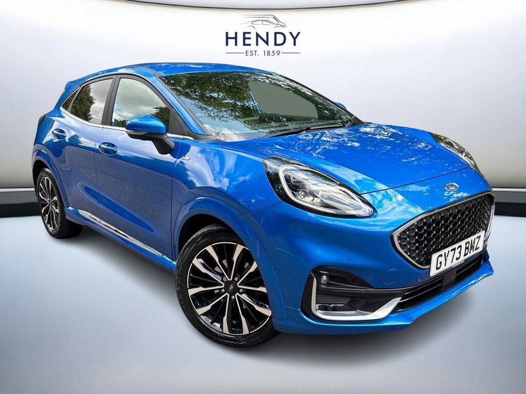 Ford Puma 1.0 Ecoboost Hybrid Mhev 155 St-line Vignale Blue