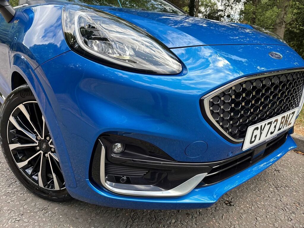 Ford Puma 1.0 Ecoboost Hybrid Mhev 155 St-line Vignale GY73BMZ Blue #5