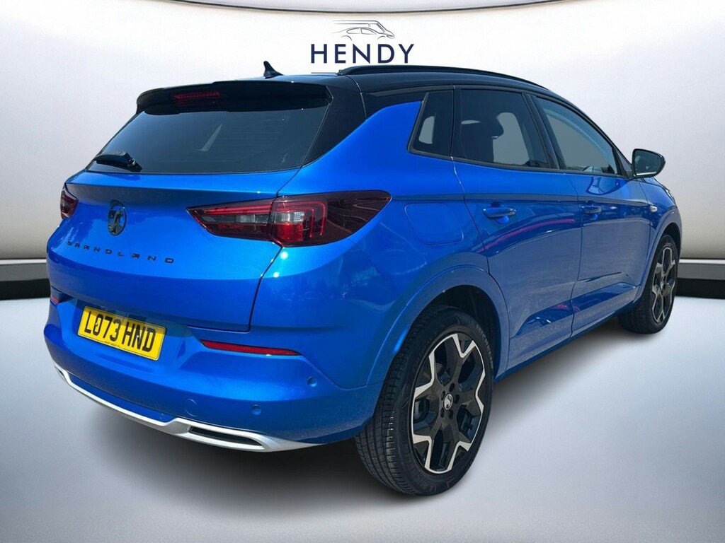 Vauxhall Grandland 1.2 Turbo Ultimate LO73HND Blue #2