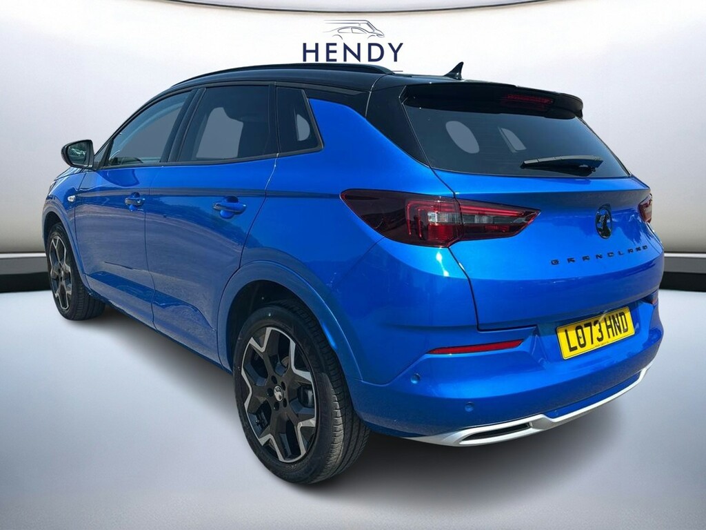 Vauxhall Grandland 1.2 Turbo Ultimate LO73HND Blue #4