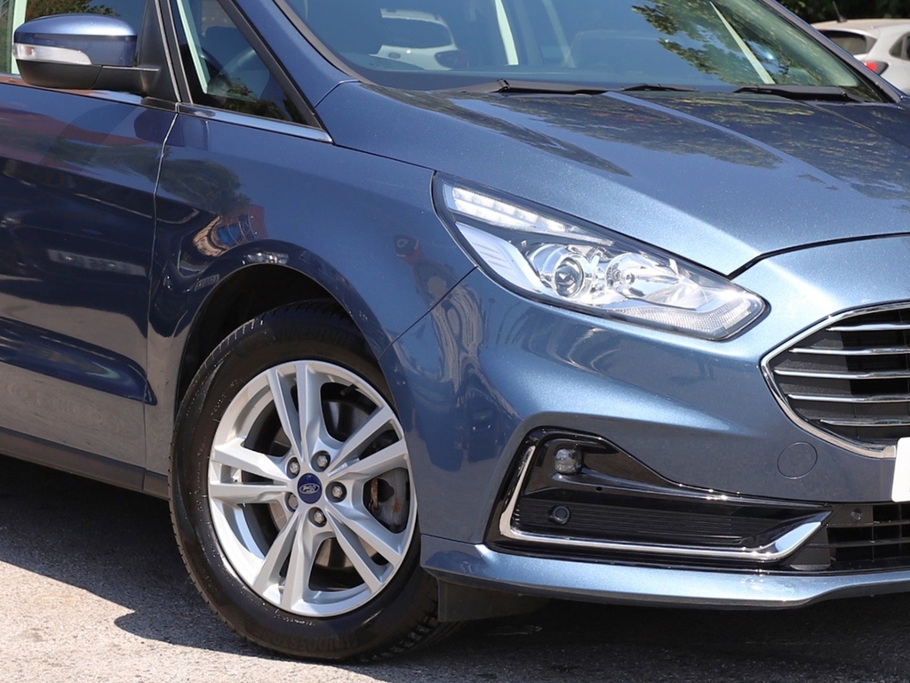 Ford Galaxy 2.5 Fhev 190 Titanium Cvt Blue #4