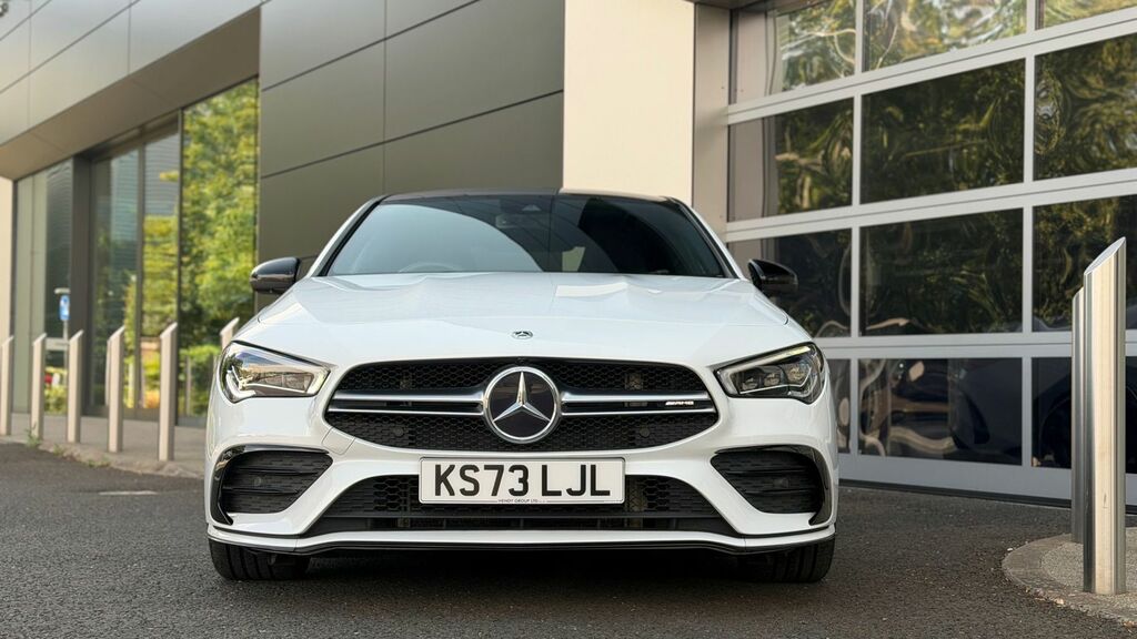 Mercedes-Benz CLA Class Amg Cla 35 4Matic Cpe Prem Plus My23 2022 White #5