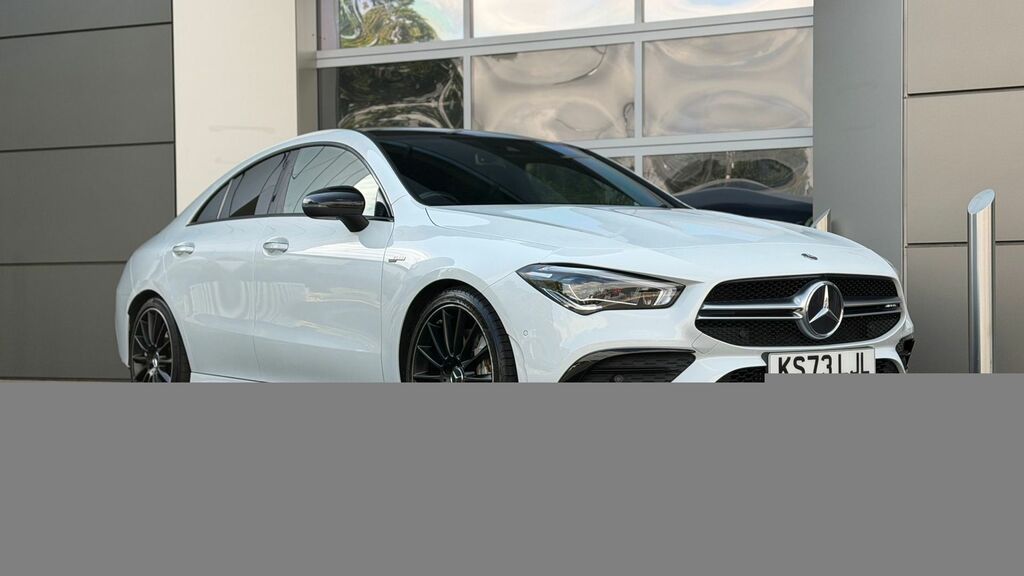 Mercedes-Benz CLA Class Amg Cla 35 4Matic Cpe Prem Plus My23 2022 White