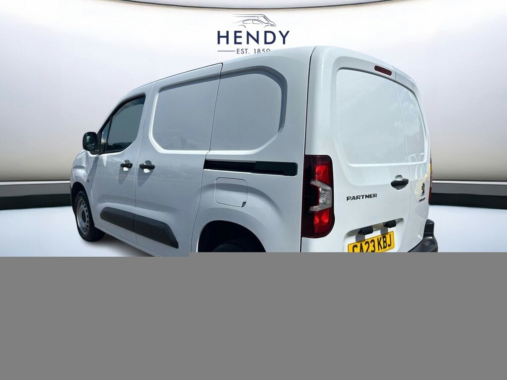 Peugeot Partner 1000 1.5 Bluehdi 100 Professional Premium Van CA23KBJ White #2